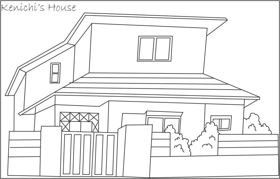 Раскраска: дом (Здания и Архитектура) #64739 - Бесплатные раскраски для печати