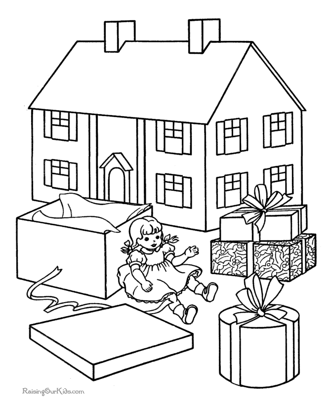 Раскраска: дом (Здания и Архитектура) #64803 - Бесплатные раскраски для печати