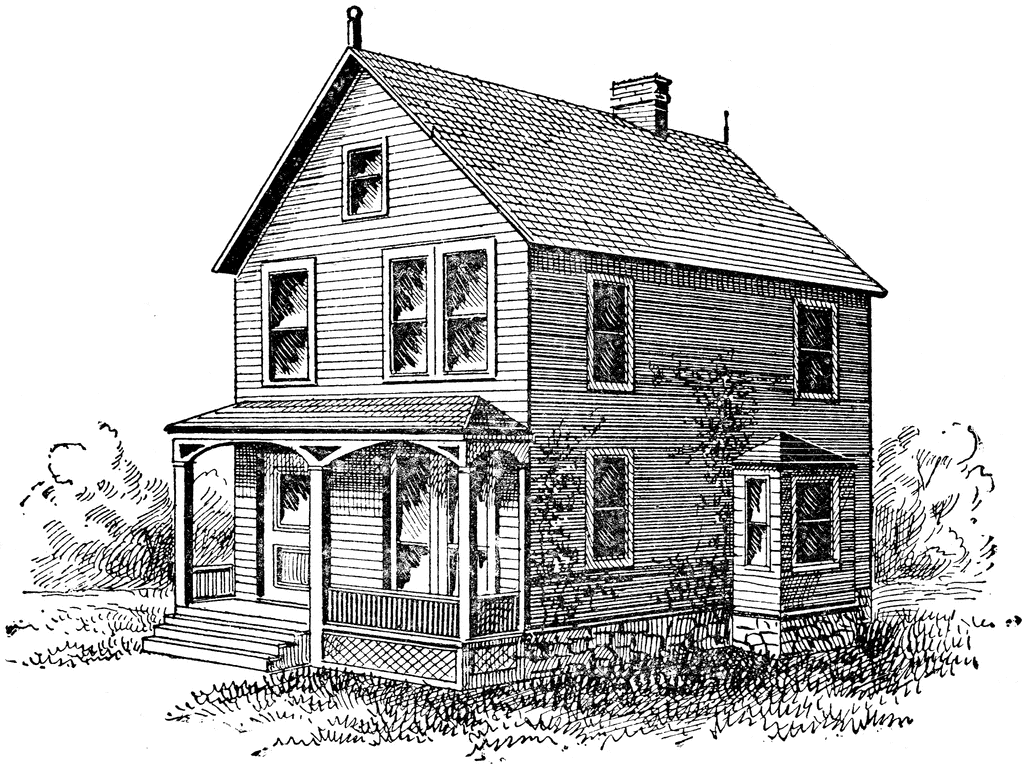 Раскраска: дом (Здания и Архитектура) #66463 - Бесплатные раскраски для печати