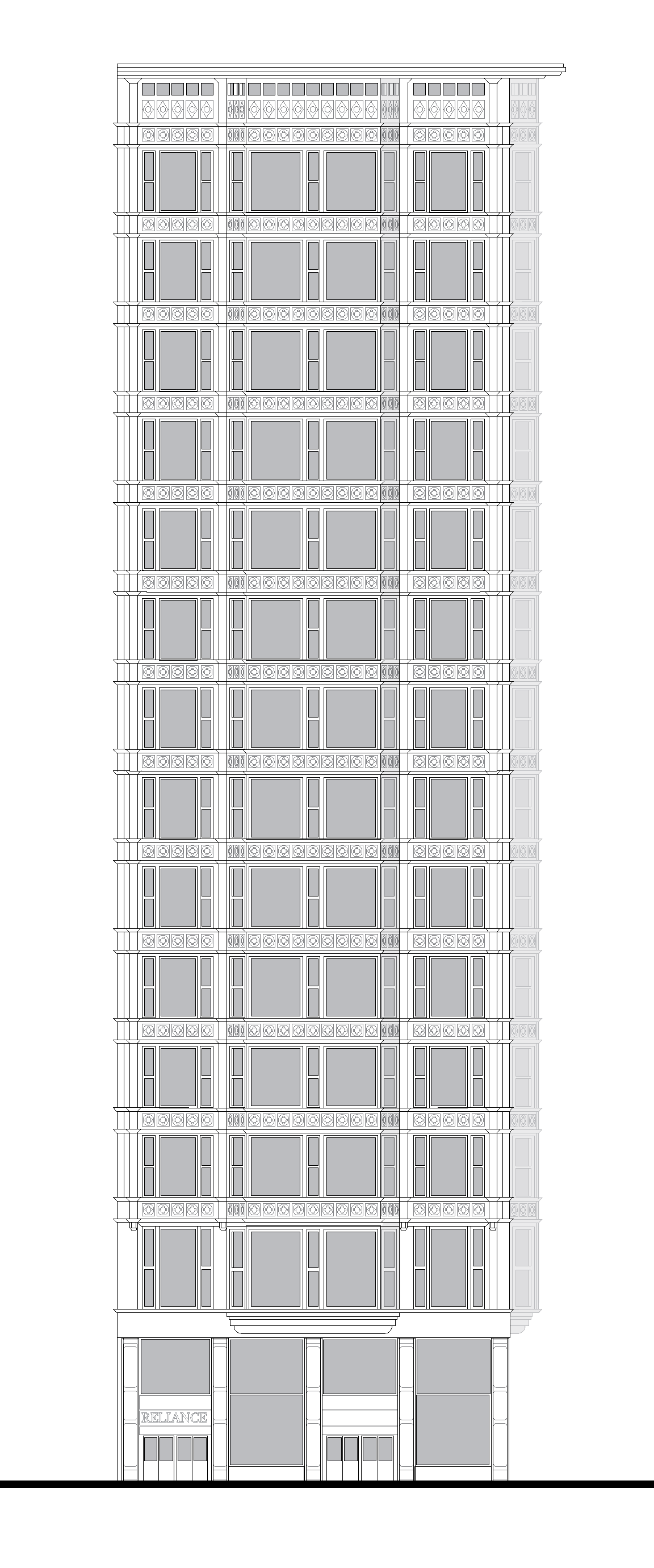 Раскраска: небоскреб (Здания и Архитектура) #65948 - Бесплатные раскраски для печати