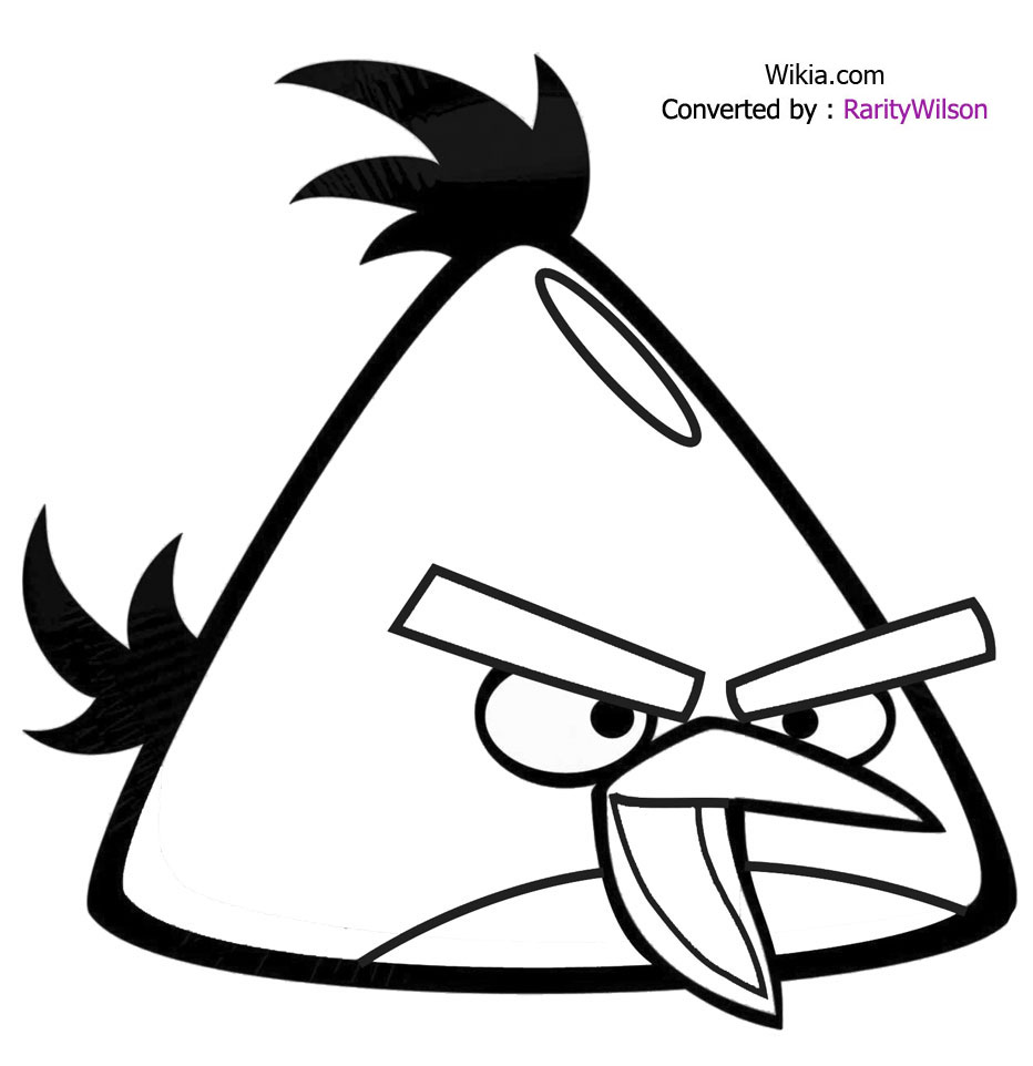 Раскраска: Angry Birds (мультфильмы) #25017 - Бесплатные раскраски для печати