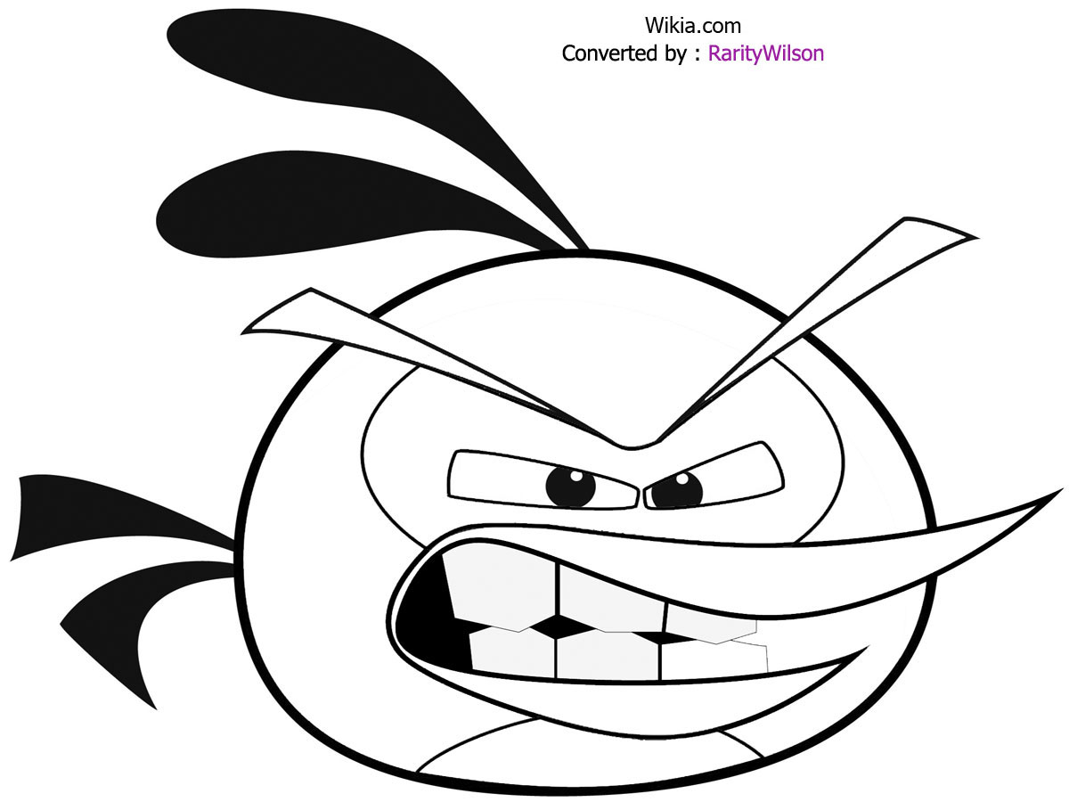 Раскраска: Angry Birds (мультфильмы) #25032 - Бесплатные раскраски для печати