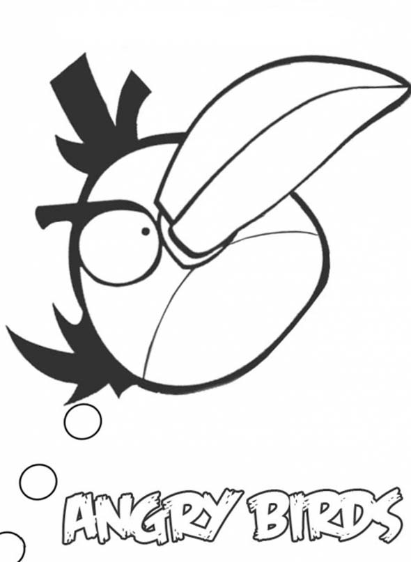 Раскраска: Angry Birds (мультфильмы) #25103 - Бесплатные раскраски для печати
