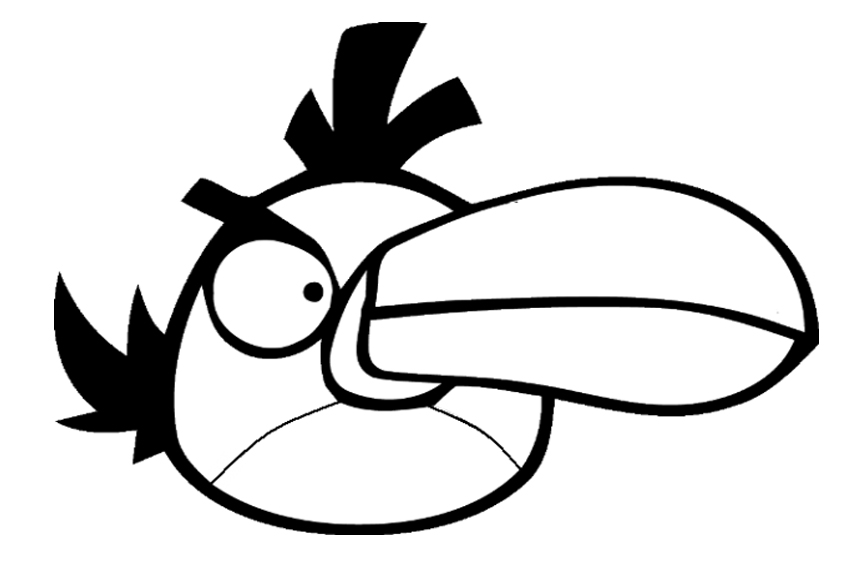 Раскраска: Angry Birds (мультфильмы) #25126 - Бесплатные раскраски для печати