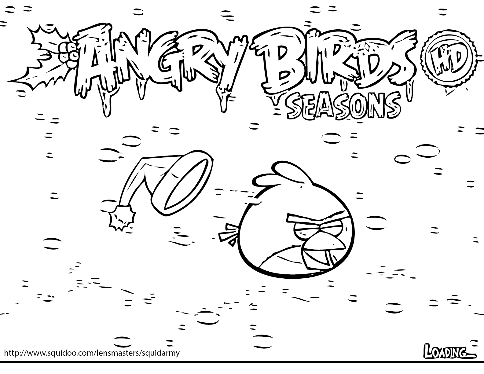 Раскраска: Angry Birds (мультфильмы) #25139 - Бесплатные раскраски для печати
