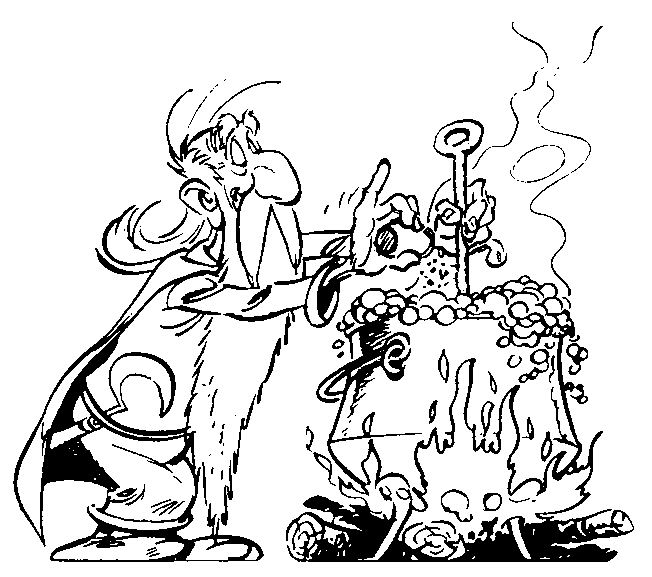 Раскраска: Астерикс и Обеликс (мультфильмы) #24542 - Бесплатные раскраски для печати