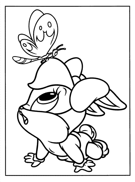 Раскраска: Baby Looney Tunes (мультфильмы) #26511 - Бесплатные раскраски для печати