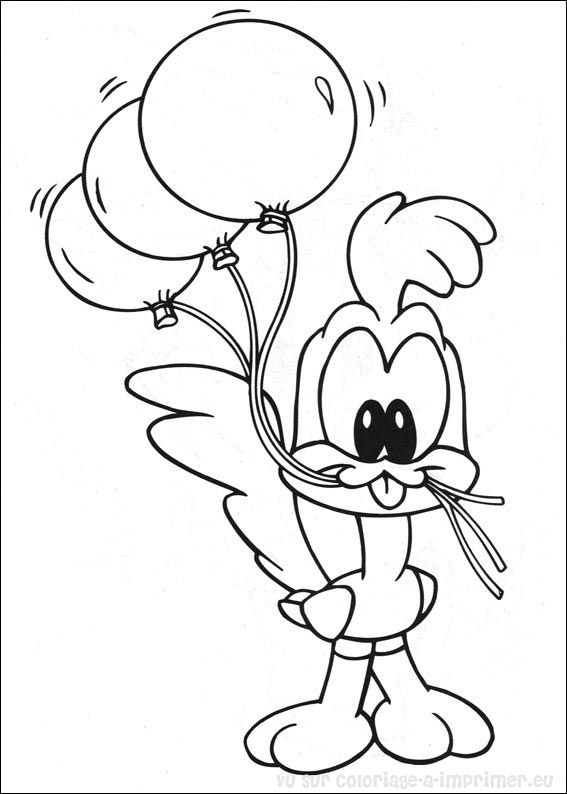Раскраска: Baby Looney Tunes (мультфильмы) #26519 - Бесплатные раскраски для печати