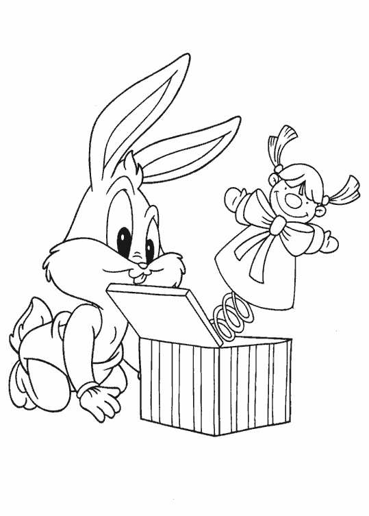 Раскраска: Baby Looney Tunes (мультфильмы) #26524 - Бесплатные раскраски для печати