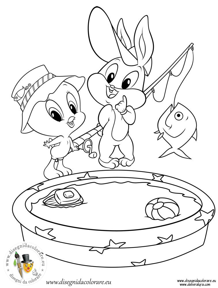Раскраска: Baby Looney Tunes (мультфильмы) #26541 - Бесплатные раскраски для печати