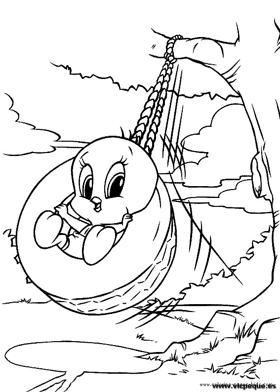Раскраска: Baby Looney Tunes (мультфильмы) #26548 - Бесплатные раскраски для печати