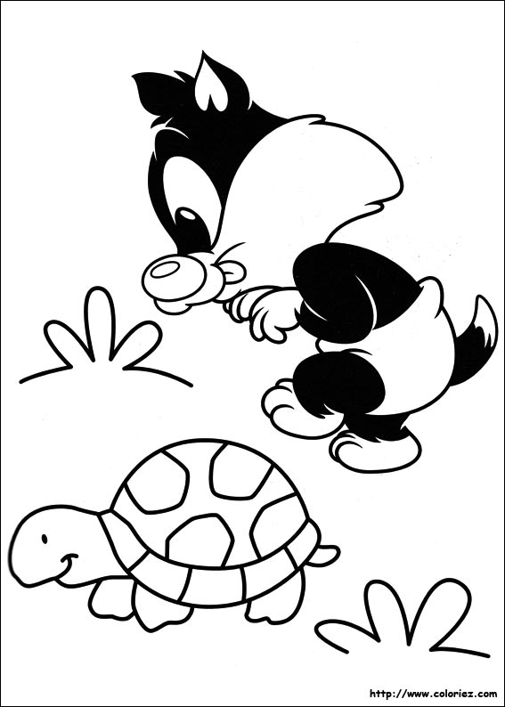 Раскраска: Baby Looney Tunes (мультфильмы) #26599 - Бесплатные раскраски для печати