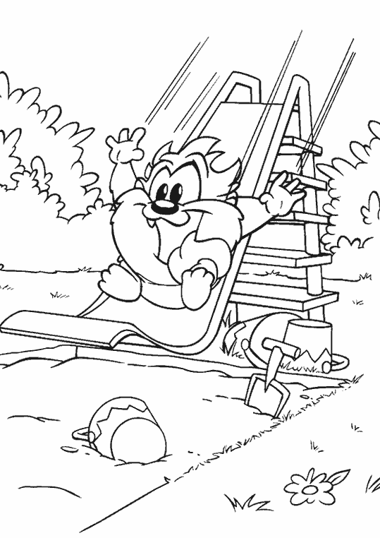 Раскраска: Baby Looney Tunes (мультфильмы) #26607 - Бесплатные раскраски для печати