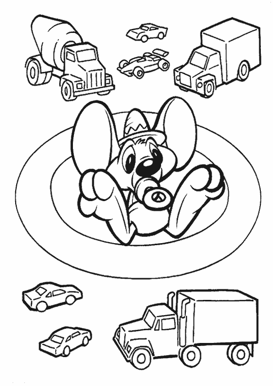 Раскраска: Baby Looney Tunes (мультфильмы) #26631 - Бесплатные раскраски для печати