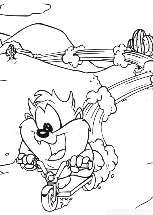 Раскраска: Baby Looney Tunes (мультфильмы) #26658 - Бесплатные раскраски для печати