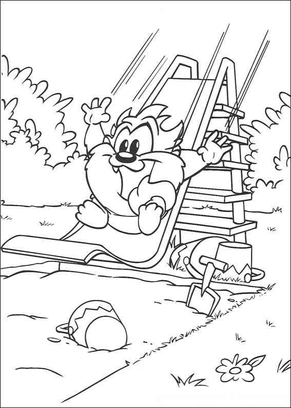 Раскраска: Baby Looney Tunes (мультфильмы) #26676 - Бесплатные раскраски для печати