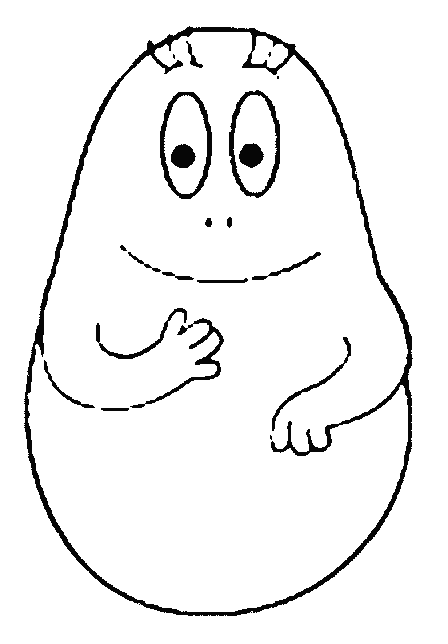 Раскраска: Barbapapa (мультфильмы) #36434 - Бесплатные раскраски для печати