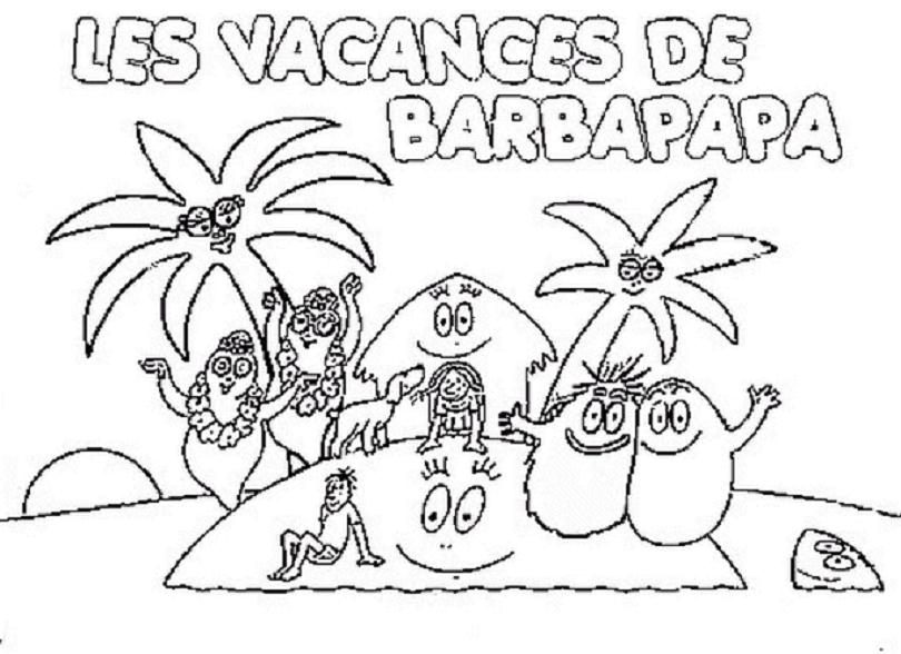 Раскраска: Barbapapa (мультфильмы) #36460 - Бесплатные раскраски для печати