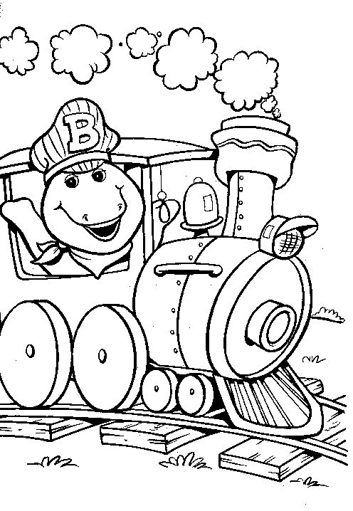 Раскраска: Барни и его друзья (мультфильмы) #40927 - Бесплатные раскраски для печати