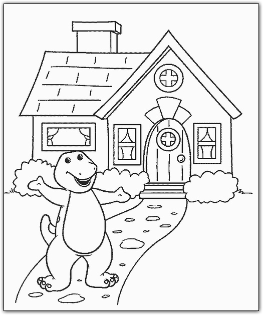 Раскраска: Барни и его друзья (мультфильмы) #40951 - Бесплатные раскраски для печати