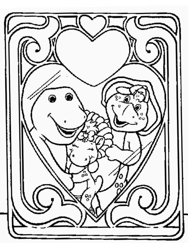 Раскраска: Барни и его друзья (мультфильмы) #40956 - Бесплатные раскраски для печати