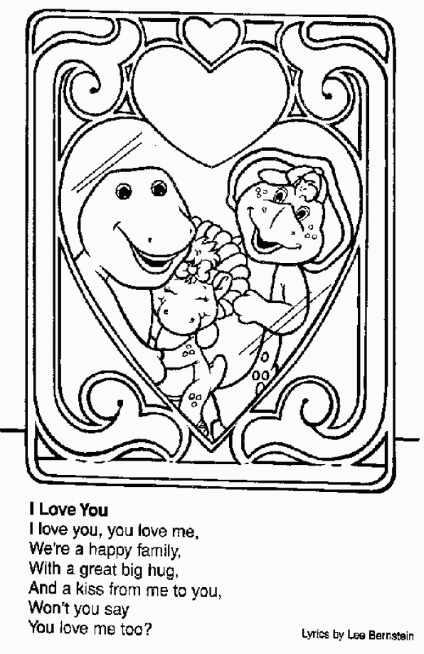 Раскраска: Барни и его друзья (мультфильмы) #40961 - Бесплатные раскраски для печати
