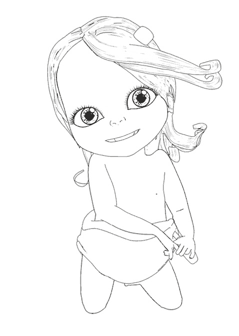 Раскраска: Малышка Лилли (мультфильмы) #41093 - Бесплатные раскраски для печати