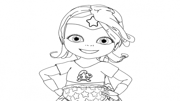 Раскраска: Малышка Лилли (мультфильмы) #41111 - Бесплатные раскраски для печати