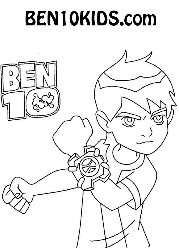 Раскраска: Бен 10 (мультфильмы) #40488 - Бесплатные раскраски для печати