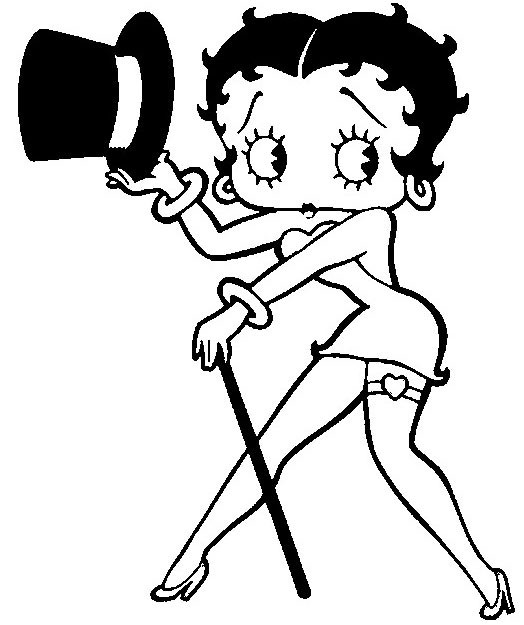 Раскраска: Бетти Буп (мультфильмы) #25913 - Бесплатные раскраски для печати