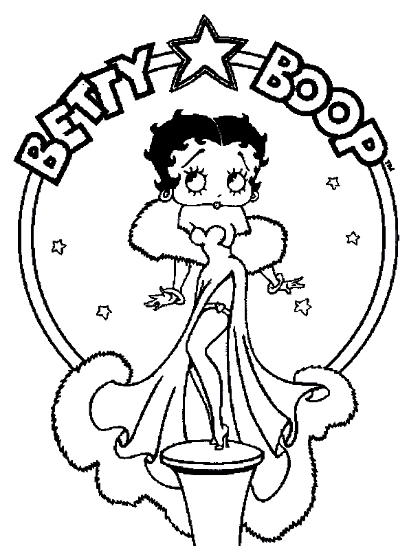 Раскраска: Бетти Буп (мультфильмы) #25915 - Бесплатные раскраски для печати