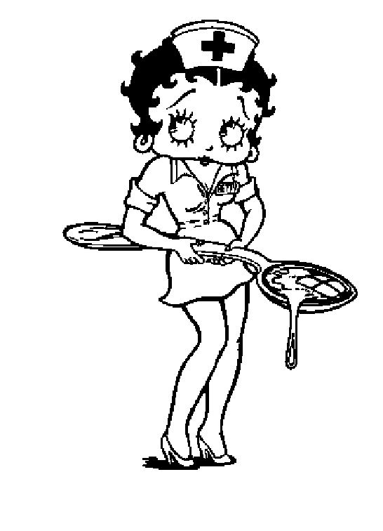 Раскраска: Бетти Буп (мультфильмы) #25919 - Бесплатные раскраски для печати
