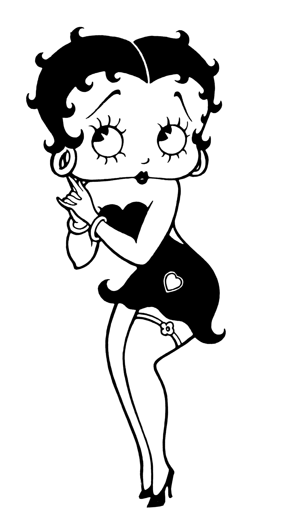 Раскраска: Бетти Буп (мультфильмы) #25925 - Бесплатные раскраски для печати