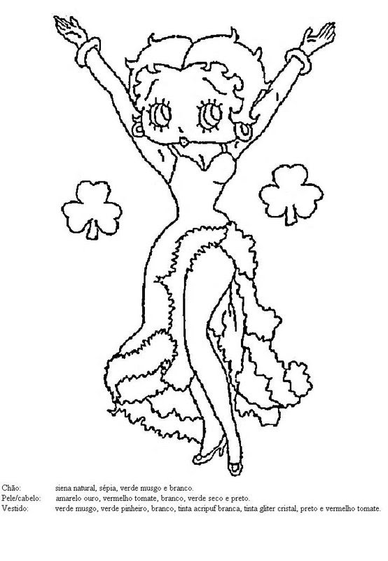 Раскраска: Бетти Буп (мультфильмы) #25958 - Бесплатные раскраски для печати