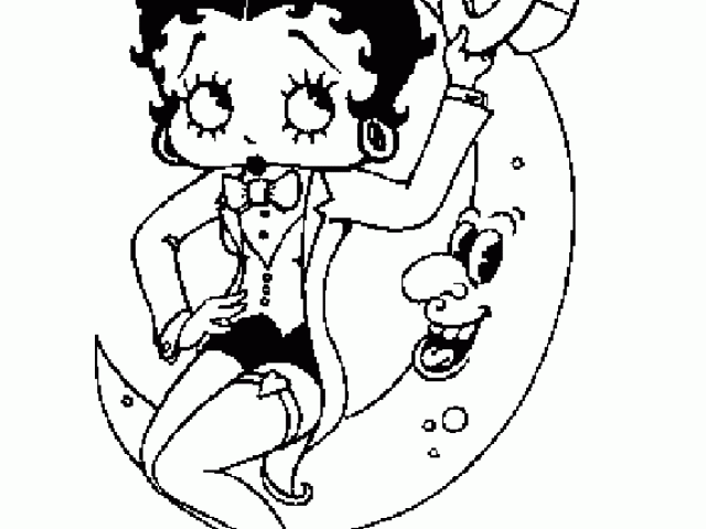 Раскраска: Бетти Буп (мультфильмы) #25987 - Бесплатные раскраски для печати