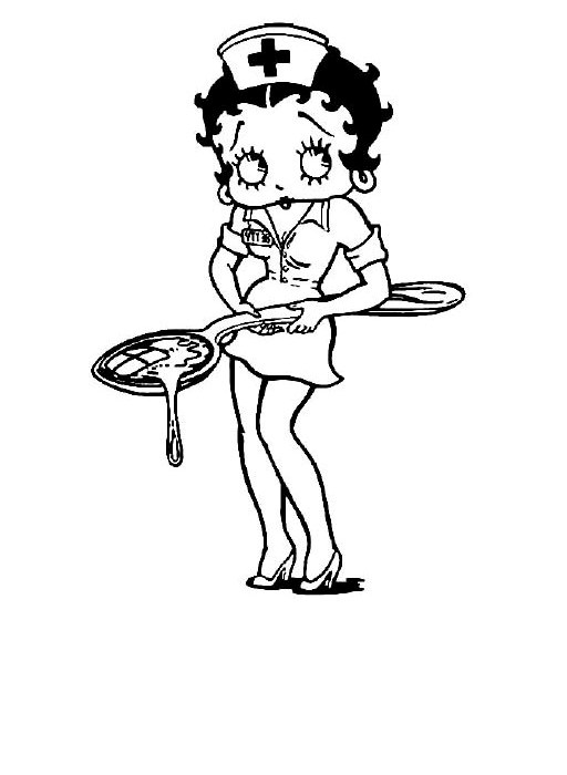 Раскраска: Бетти Буп (мультфильмы) #26037 - Бесплатные раскраски для печати