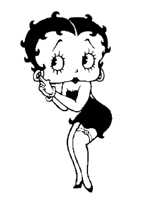 Раскраска: Бетти Буп (мультфильмы) #26062 - Бесплатные раскраски для печати