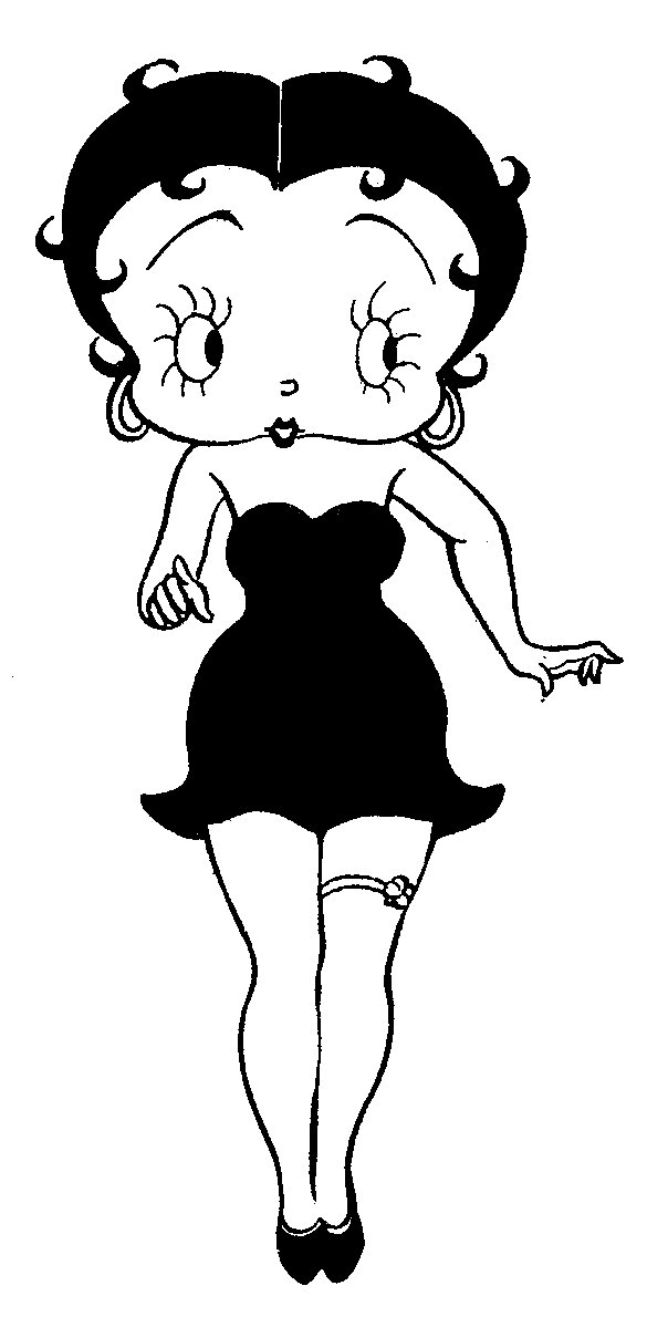 Раскраска: Бетти Буп (мультфильмы) #26066 - Бесплатные раскраски для печати