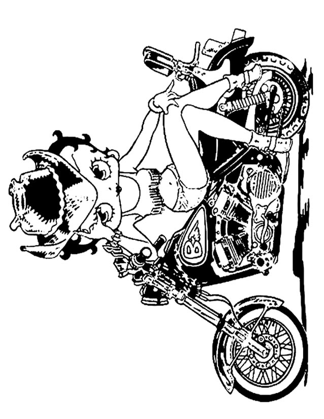 Раскраска: Бетти Буп (мультфильмы) #26067 - Бесплатные раскраски для печати