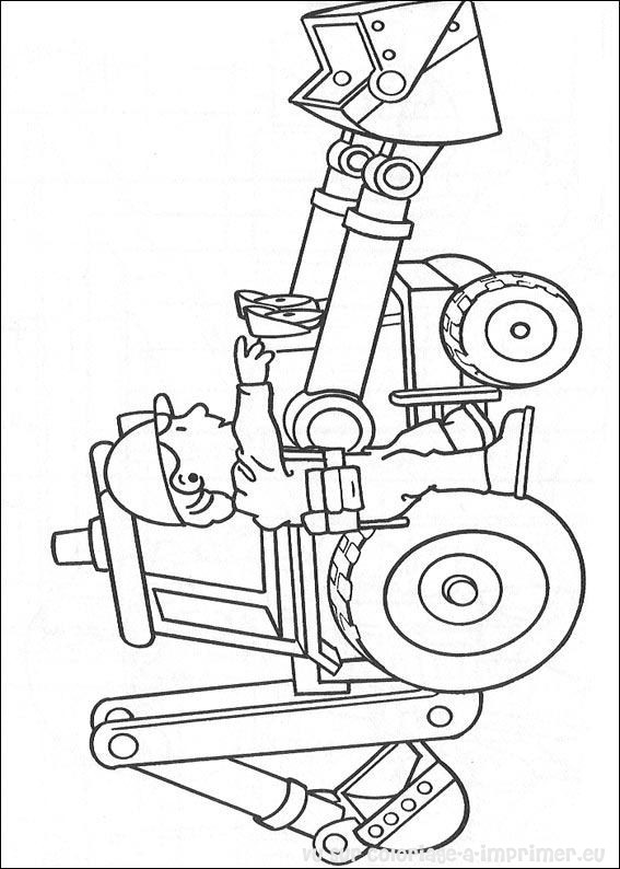 Раскраска: Боб Строитель (мультфильмы) #33209 - Бесплатные раскраски для печати