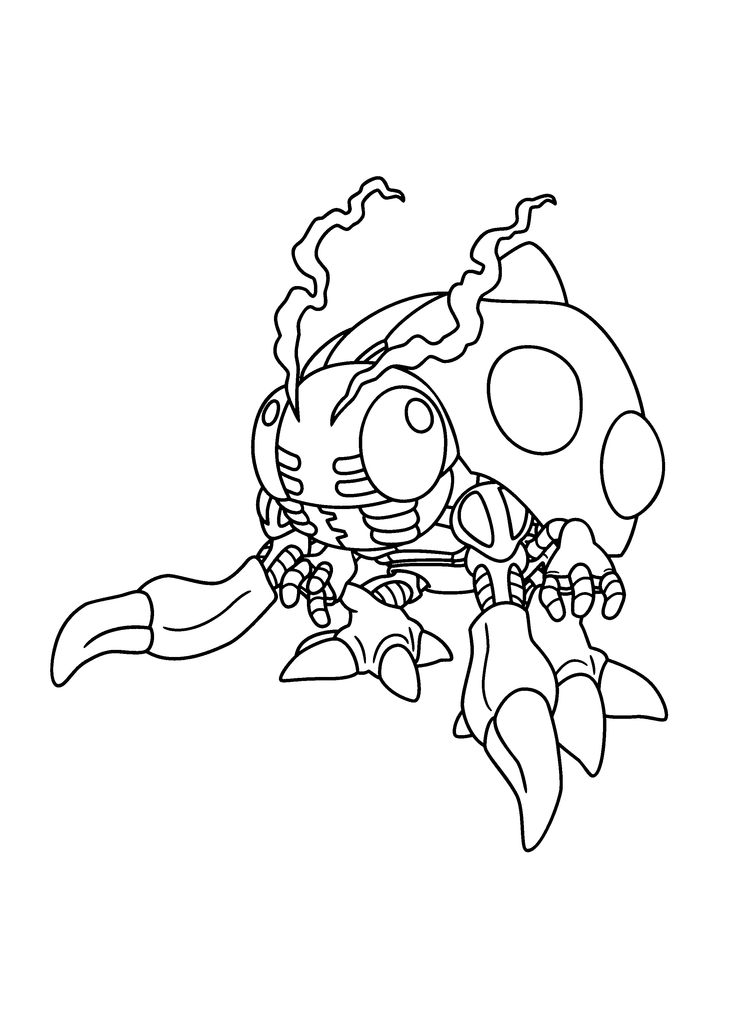 Раскраска: Digimon (мультфильмы) #51460 - Бесплатные раскраски для печати