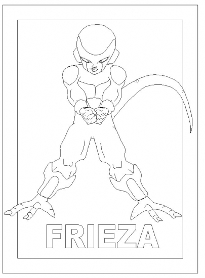 Раскраска: Dragon Ball Z (мультфильмы) #38680 - Бесплатные раскраски для печати