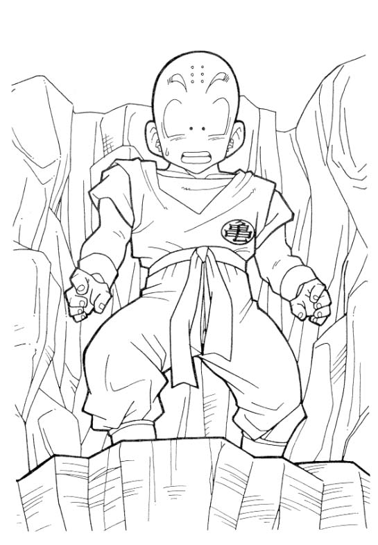 Раскраска: Dragon Ball Z (мультфильмы) #38753 - Бесплатные раскраски для печати
