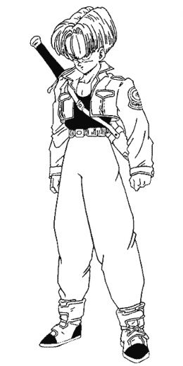 Раскраска: Dragon Ball Z (мультфильмы) #38812 - Бесплатные раскраски для печати
