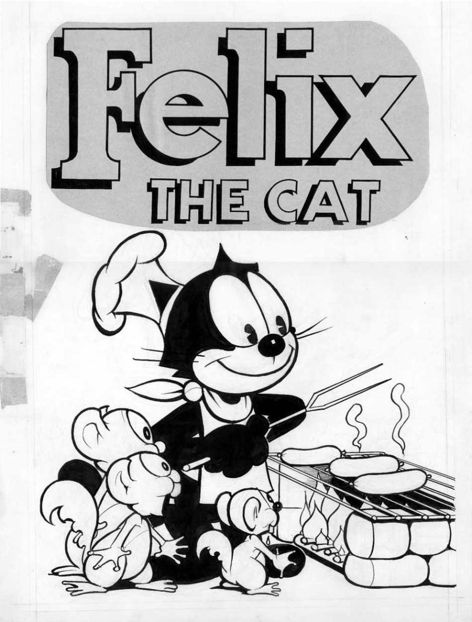 Раскраска: Кот феликс (мультфильмы) #47866 - Бесплатные раскраски для печати