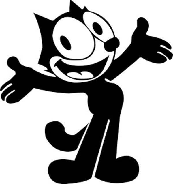 Раскраска: Кот феликс (мультфильмы) #48029 - Бесплатные раскраски для печати