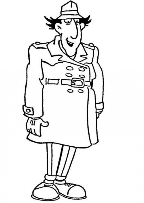 Раскраска: Инспектор Гаджет (мультфильмы) #38881 - Бесплатные раскраски для печати