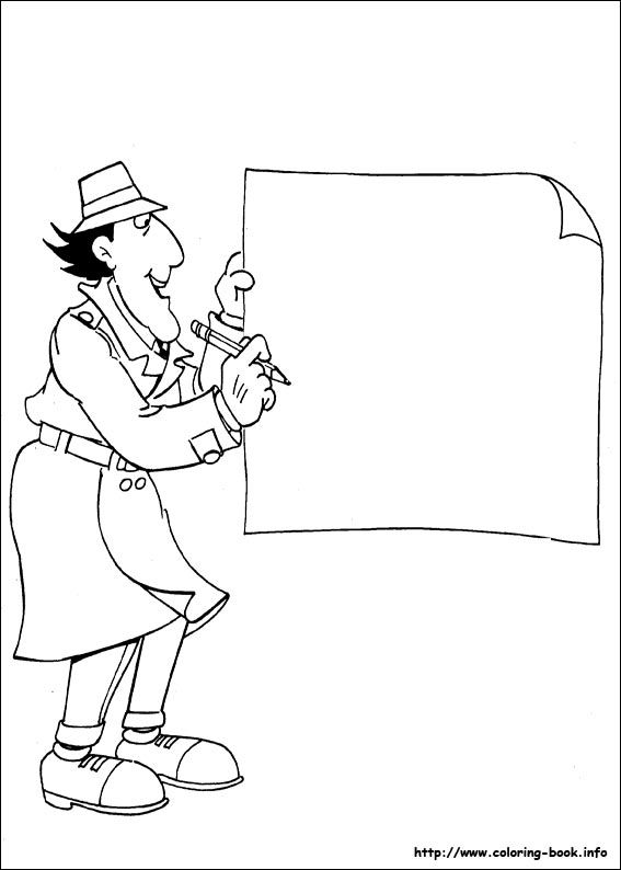 Раскраска: Инспектор Гаджет (мультфильмы) #38908 - Бесплатные раскраски для печати