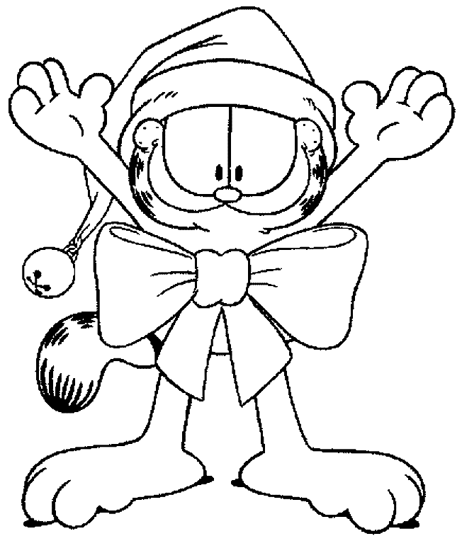 Раскраска: Garfield (мультфильмы) #26160 - Бесплатные раскраски для печати