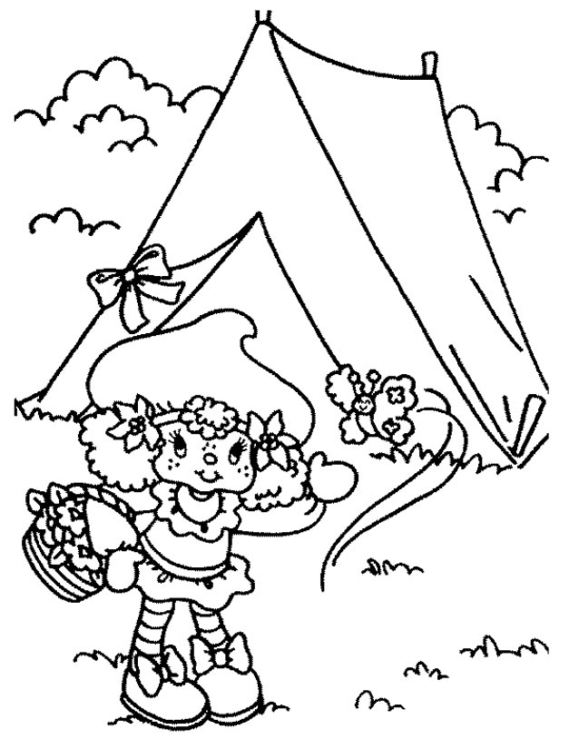 Раскраска: Клубника Шарлотта / Фризинет (мультфильмы) #35529 - Бесплатные раскраски для печати